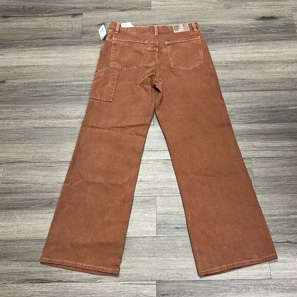 Free People Tinsley Baggy High-Rise Jeans 28 - Picture 5 of 10